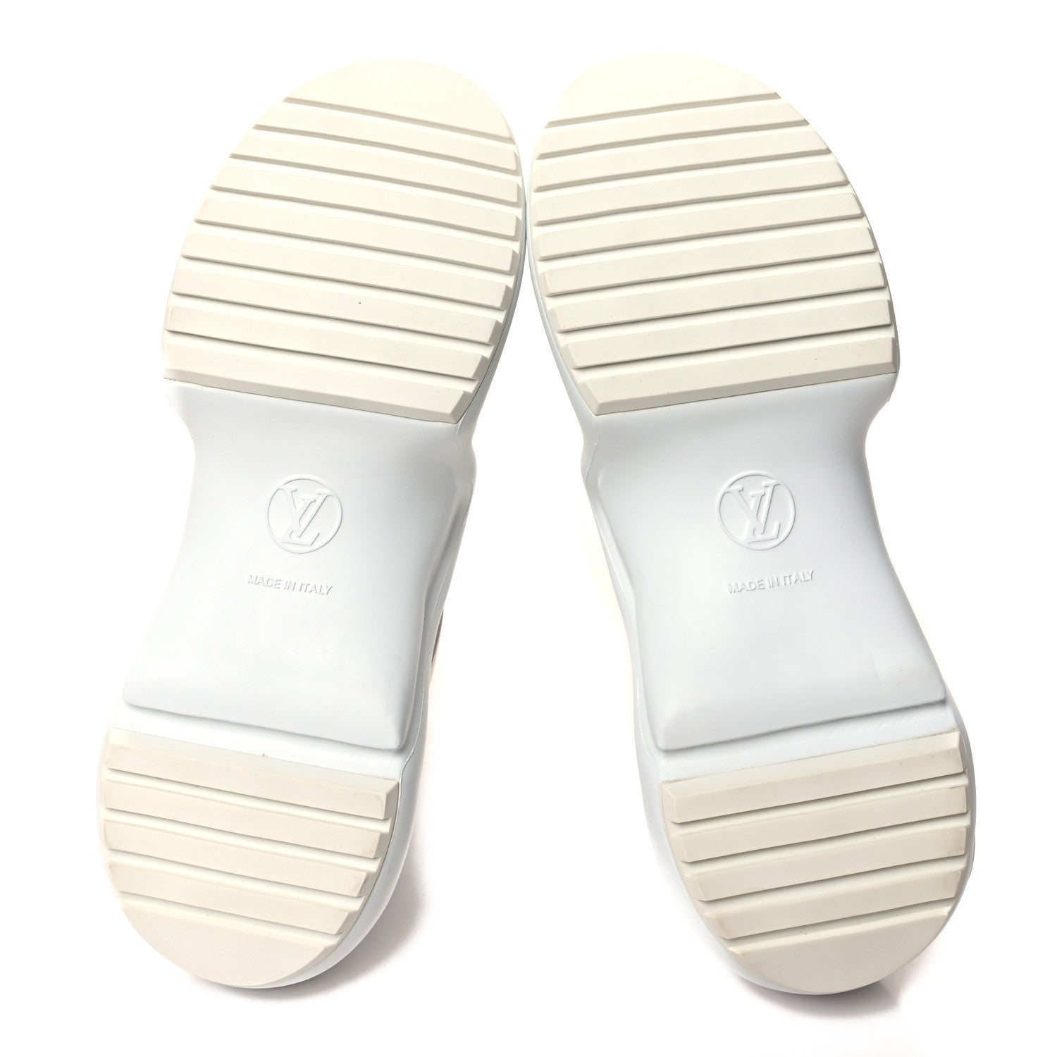 Louis Vuitton Calfskin LV Archlight Gradient Sneakers 39 Light Blue Orange 5 of 12