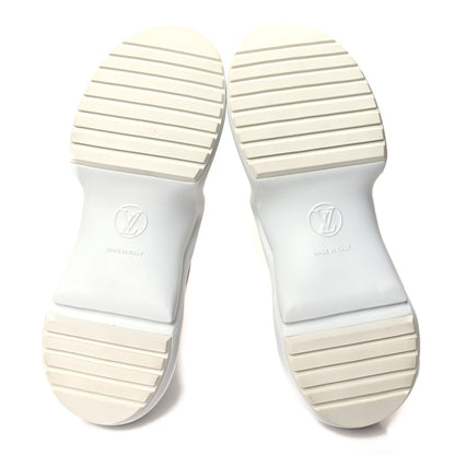 Louis Vuitton Calfskin LV Archlight Gradient Sneakers 39 Light Blue Orange 5 of 12