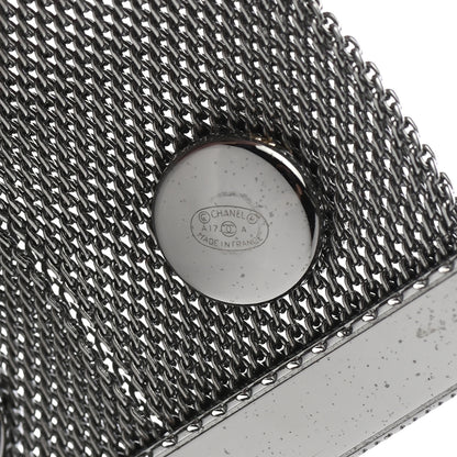 Chanel Metal Mesh CC Bracelet Silver 4 of 4