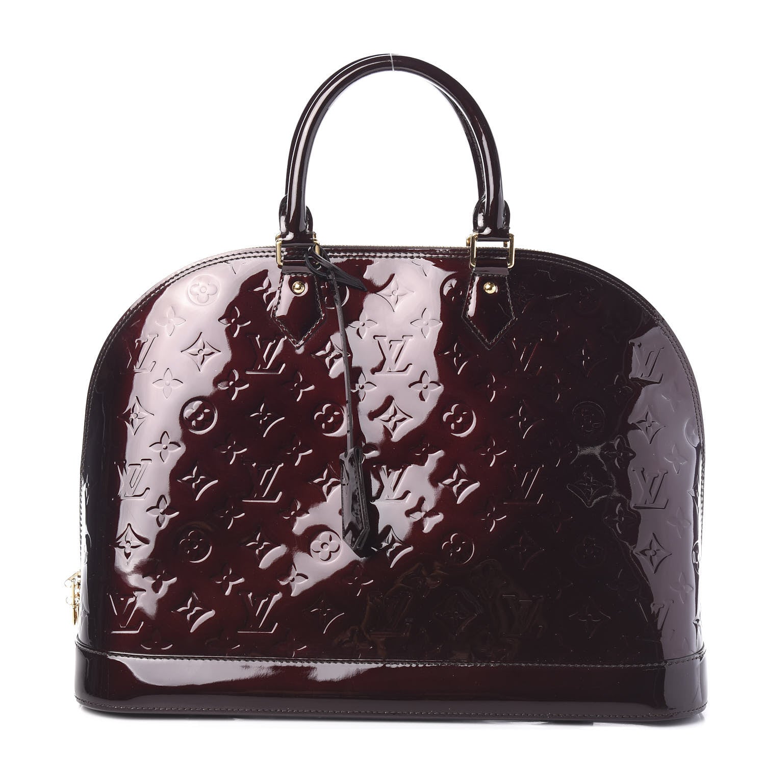 Louis Vuitton Vernis Alma GM Amarante 1 of 8