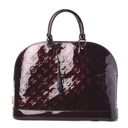 Louis Vuitton Vernis Alma GM Amarante 1 of 8