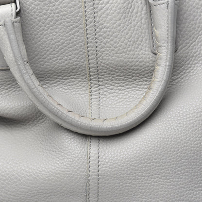 Bottega Veneta Cervo Deerskin Shopping Tote Light Grey 11 of 11