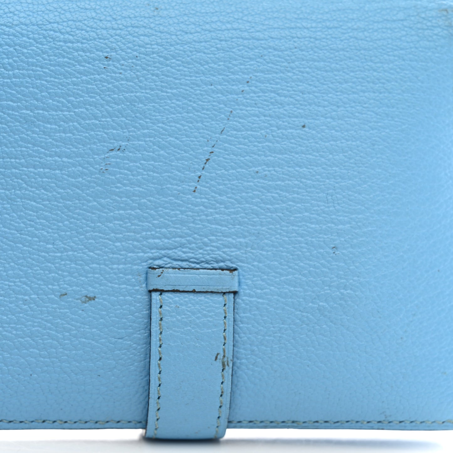 Chevre Mysore Bearn Compact Wallet Celeste