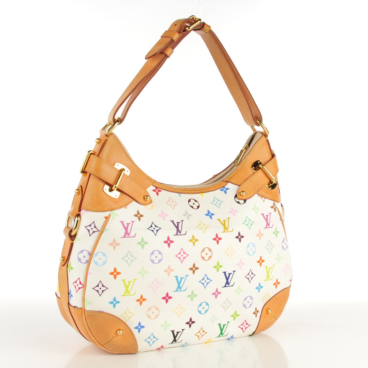 Monogram Multicolor Greta White