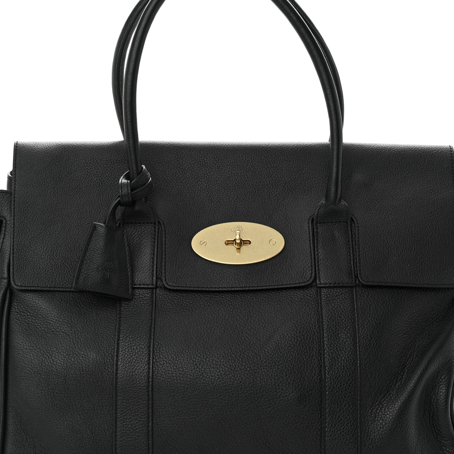 Mulberry Small Classic Grain Bayswater Black 8 of 11