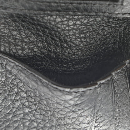 Fendi Cuoio Romano Monochrome Bi-Fold Wallet Black 7 of 7