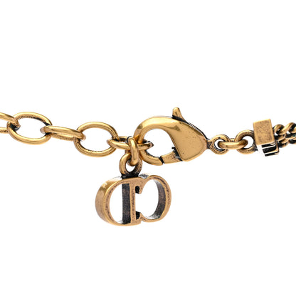 Christian Dior Metal J'Adior Choker Necklace Aged Gold 5 of 5