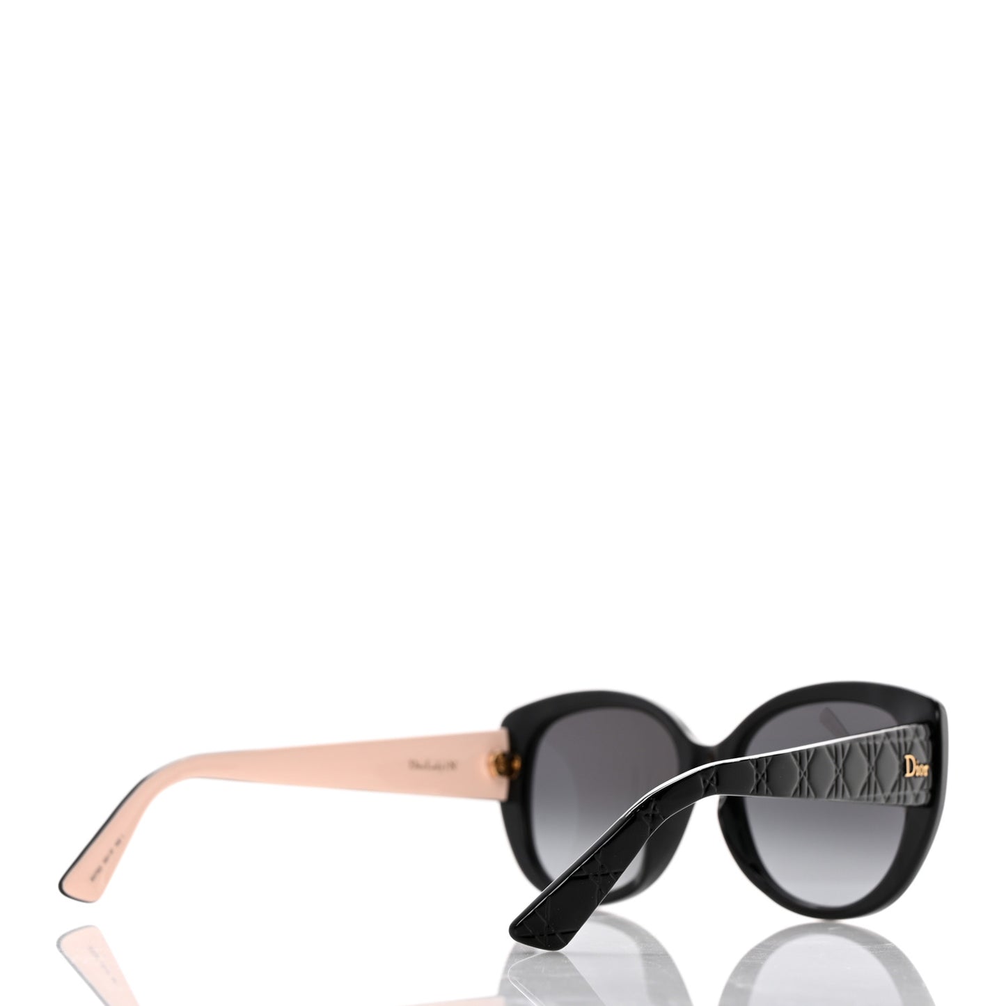 Cannage Dior Lady 1N Sunglasses Black Pink
