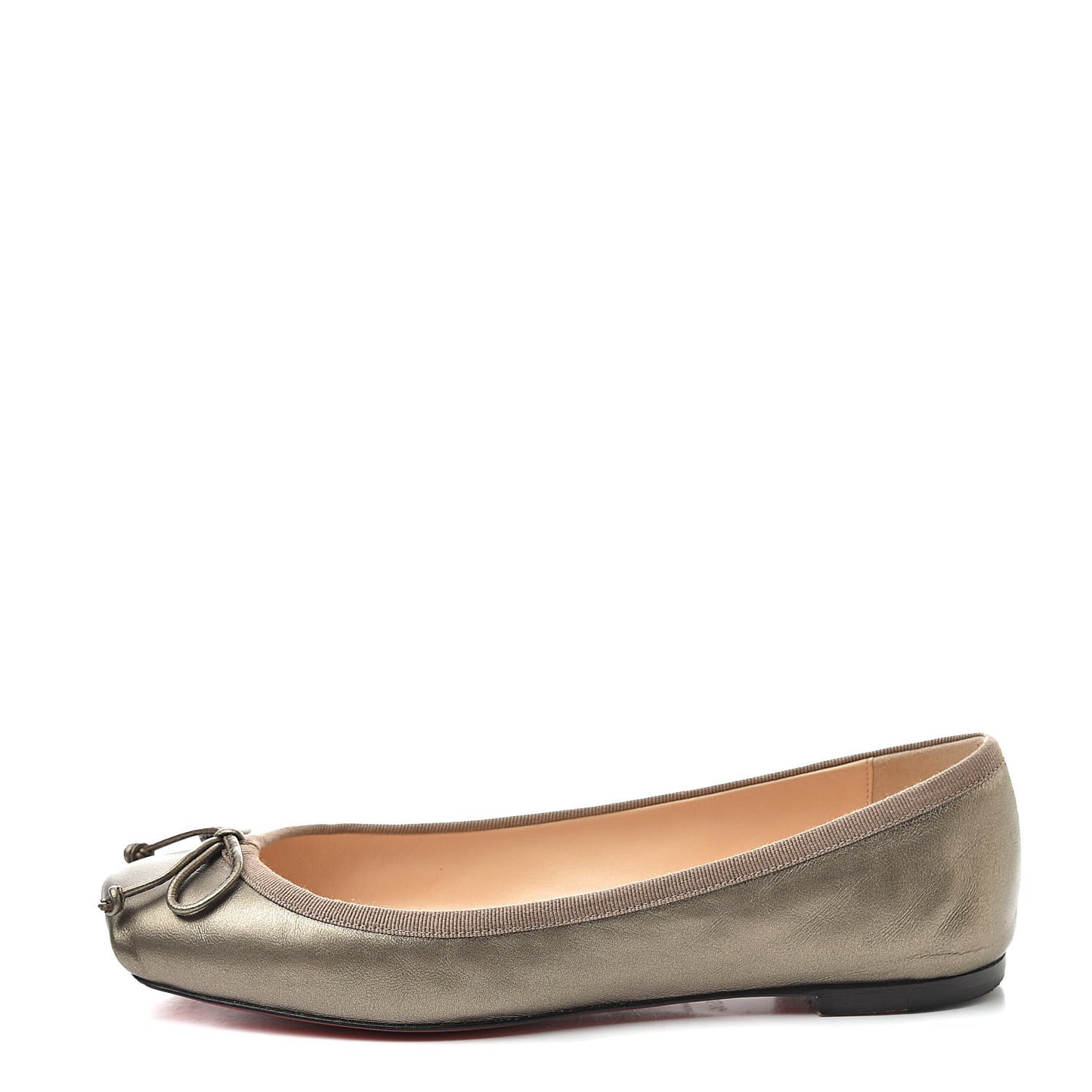 Metallic Nappa Rosella Flats 35.5 Bronze