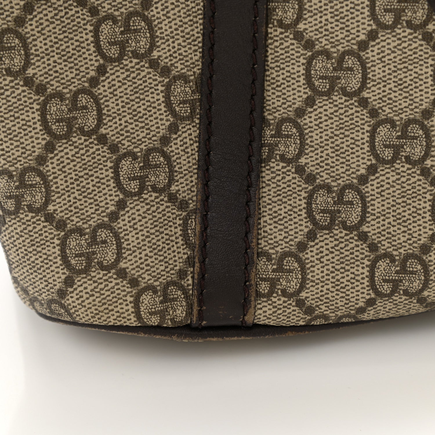 Gucci GG Supreme Monogram Medium Joy Tote Dark Brown 17 of 19