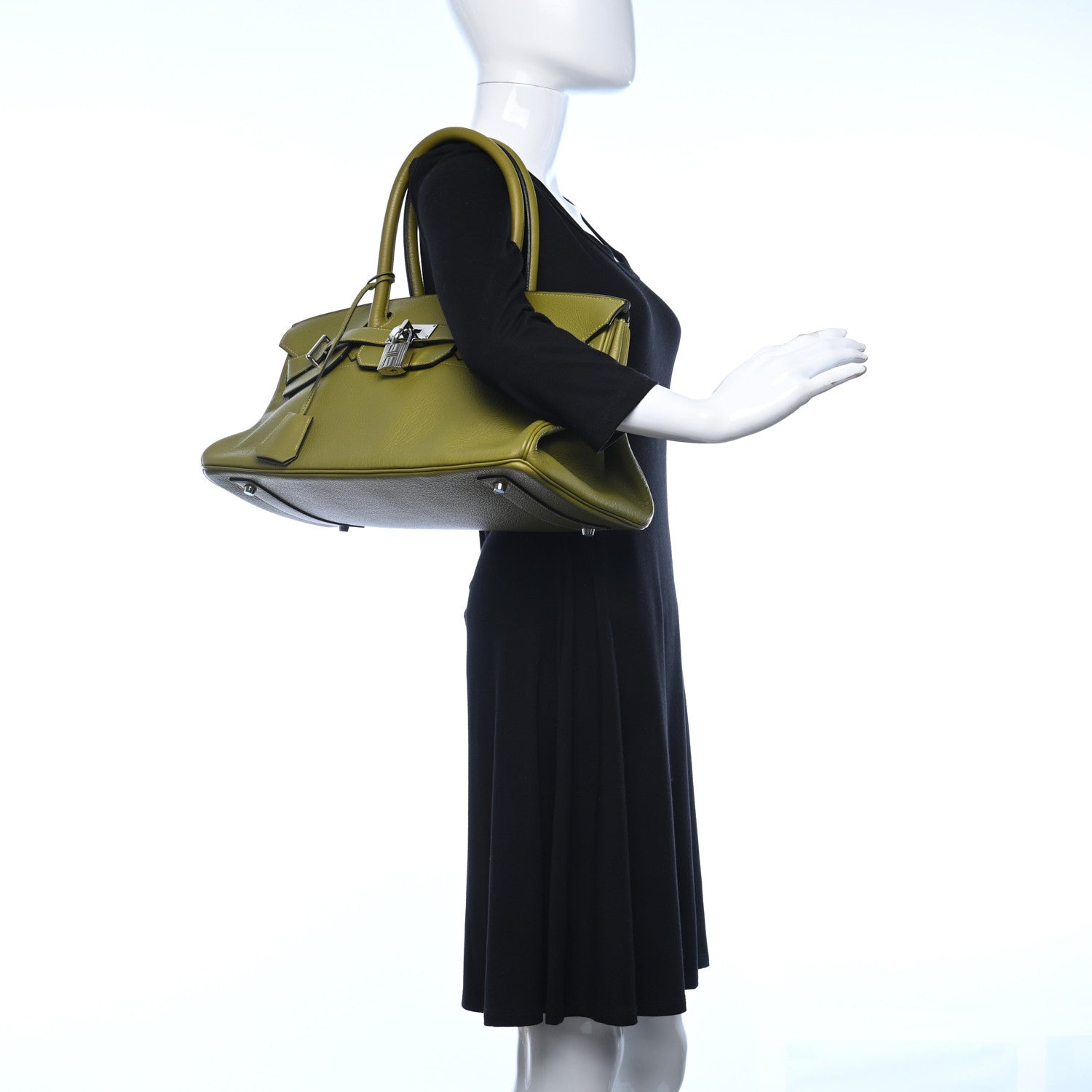 Hermes Taurillon Clemence JPG Birkin 42 Chartreuse 2 of 13