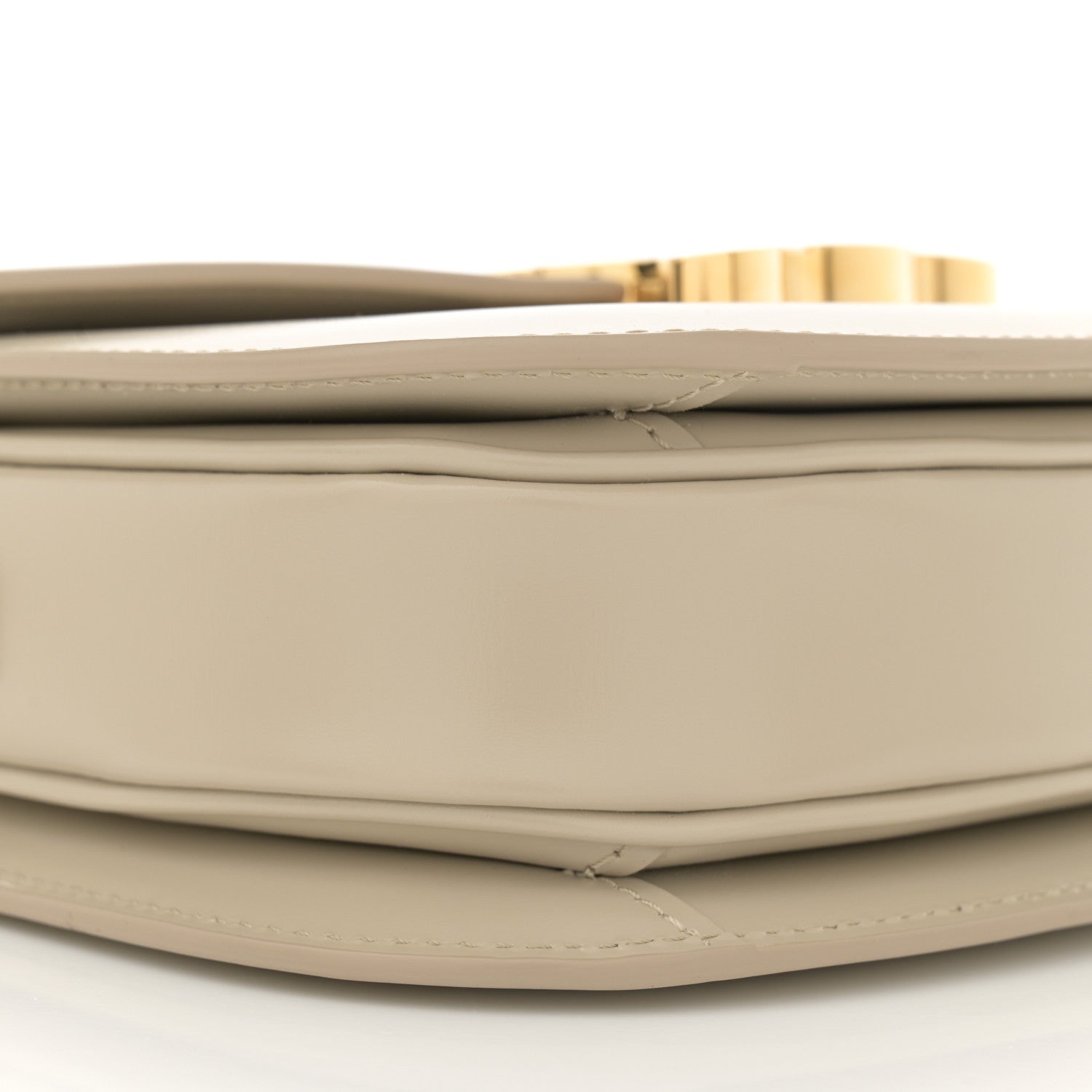 Celine Shiny Calfskin Triomphe Besace Clea Pebble 9 of 11