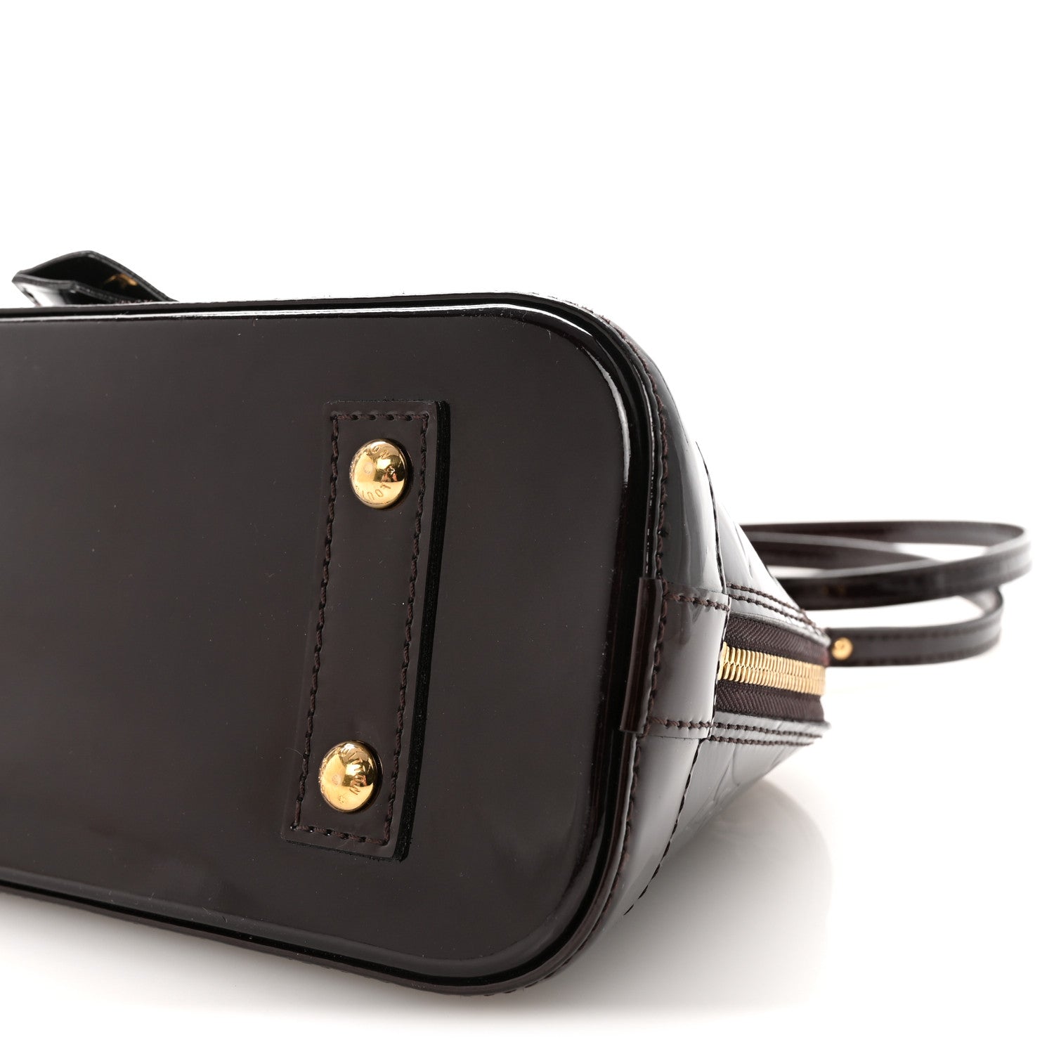 Louis Vuitton Vernis Alma BB Amarante 9 of 9