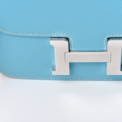 Hermes Epsom Constance 18 Celeste 7 of 11