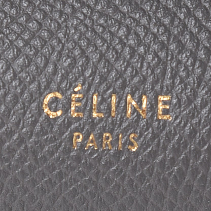 Celine Grained Calfskin Nano Belt Bag Grey 6 of 15