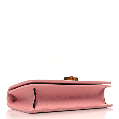 Gucci Textured Dollar Calfskin Mini Diana Chain Bag Wild Rose 4 of 10