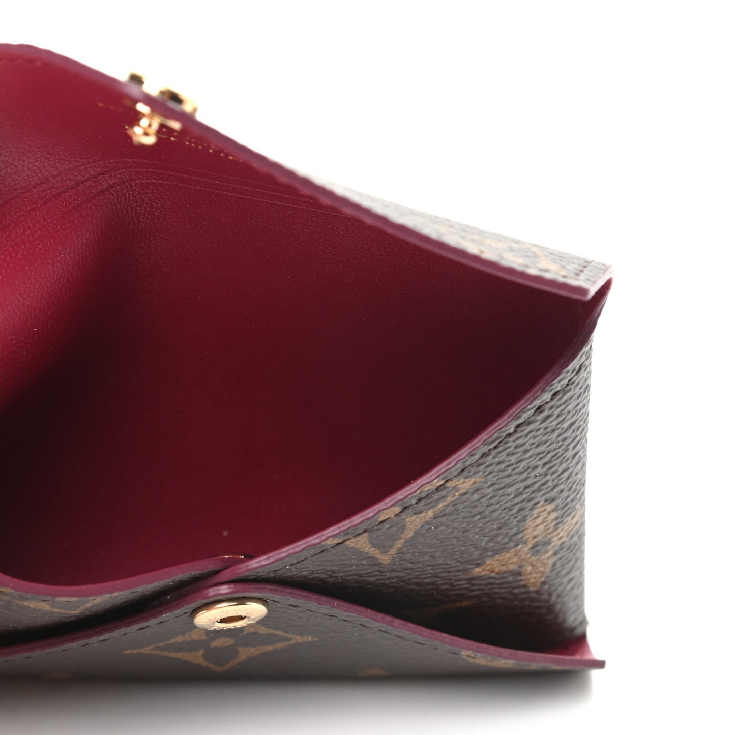 Monogram Small Kirigami Pochette Insert Fuchsia