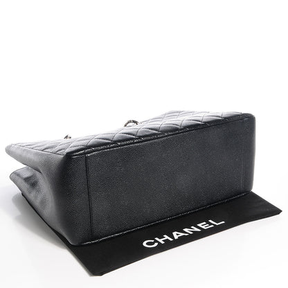 Chanel Caviar Grand Shopping Tote GST Black 4 of 7
