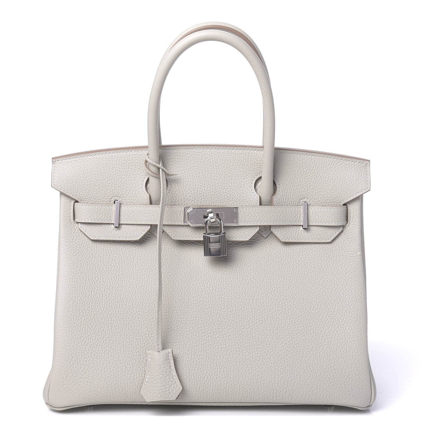 Hermes Togo Birkin 30 Gris Perle 1 of 12