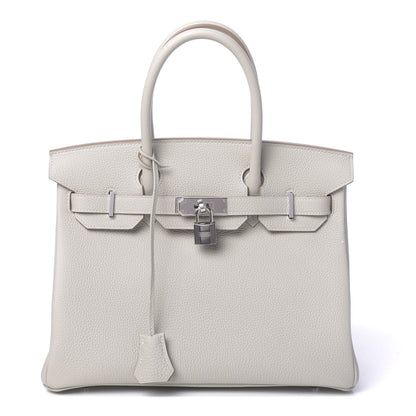 Hermes Togo Birkin 30 Gris Perle 1 of 12