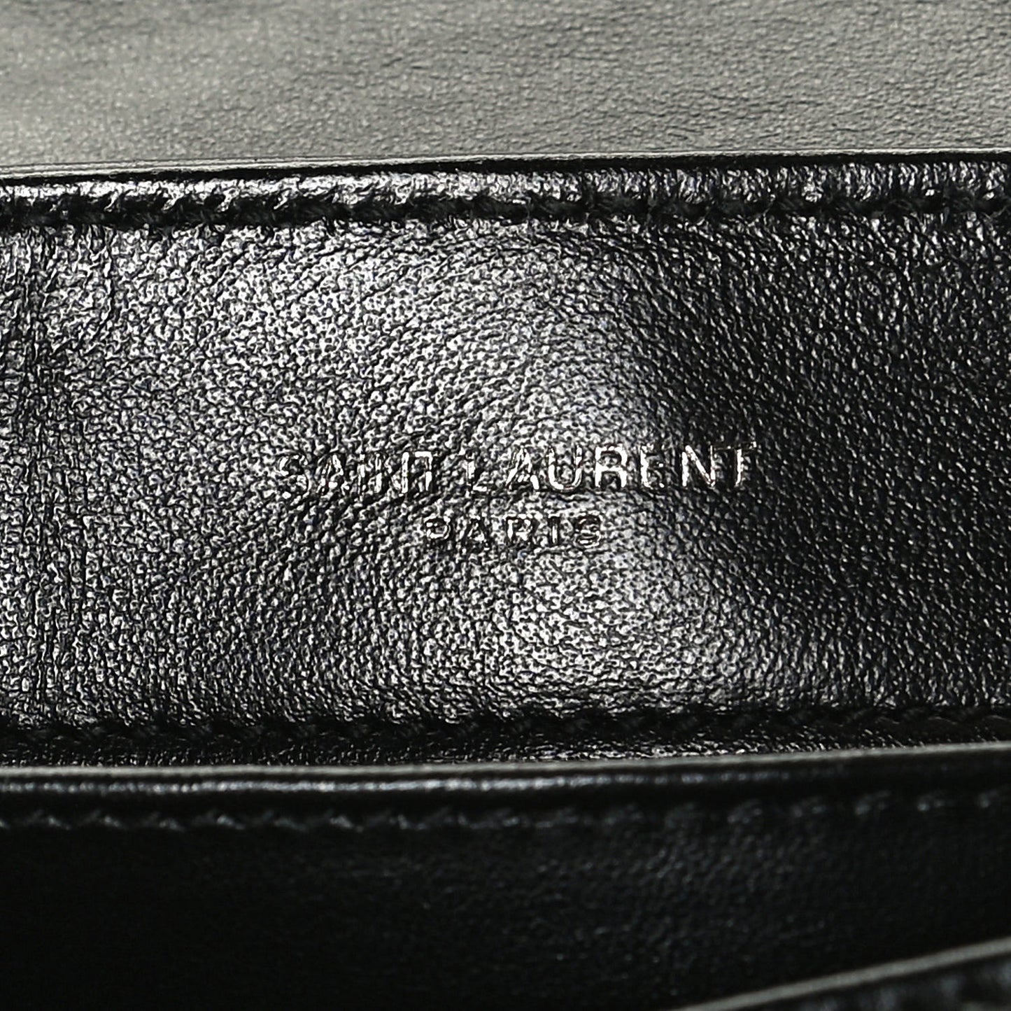 Calfskin Y Quilted Monogram Toy Loulou Crossbody Bag Black