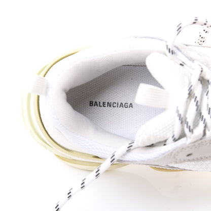 Balenciaga Fabric Mesh Womens Triple S Sneakers 39 White 7 of 9