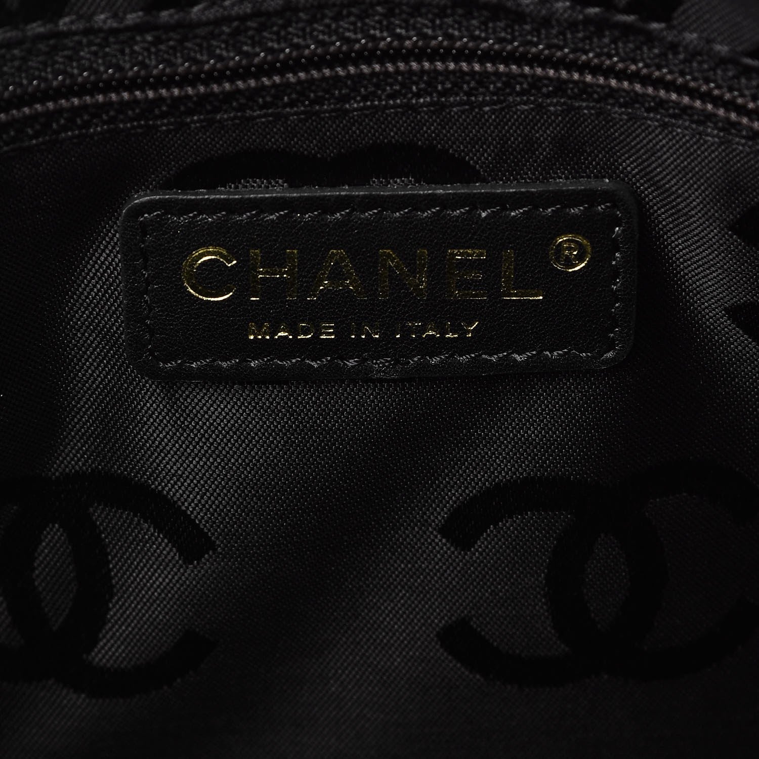 Chanel Calfskin Contrast Stitch Surpique Bowler Black 6 of 7