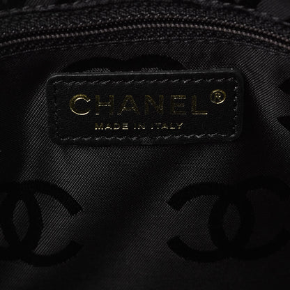 Chanel Calfskin Contrast Stitch Surpique Bowler Black 6 of 7