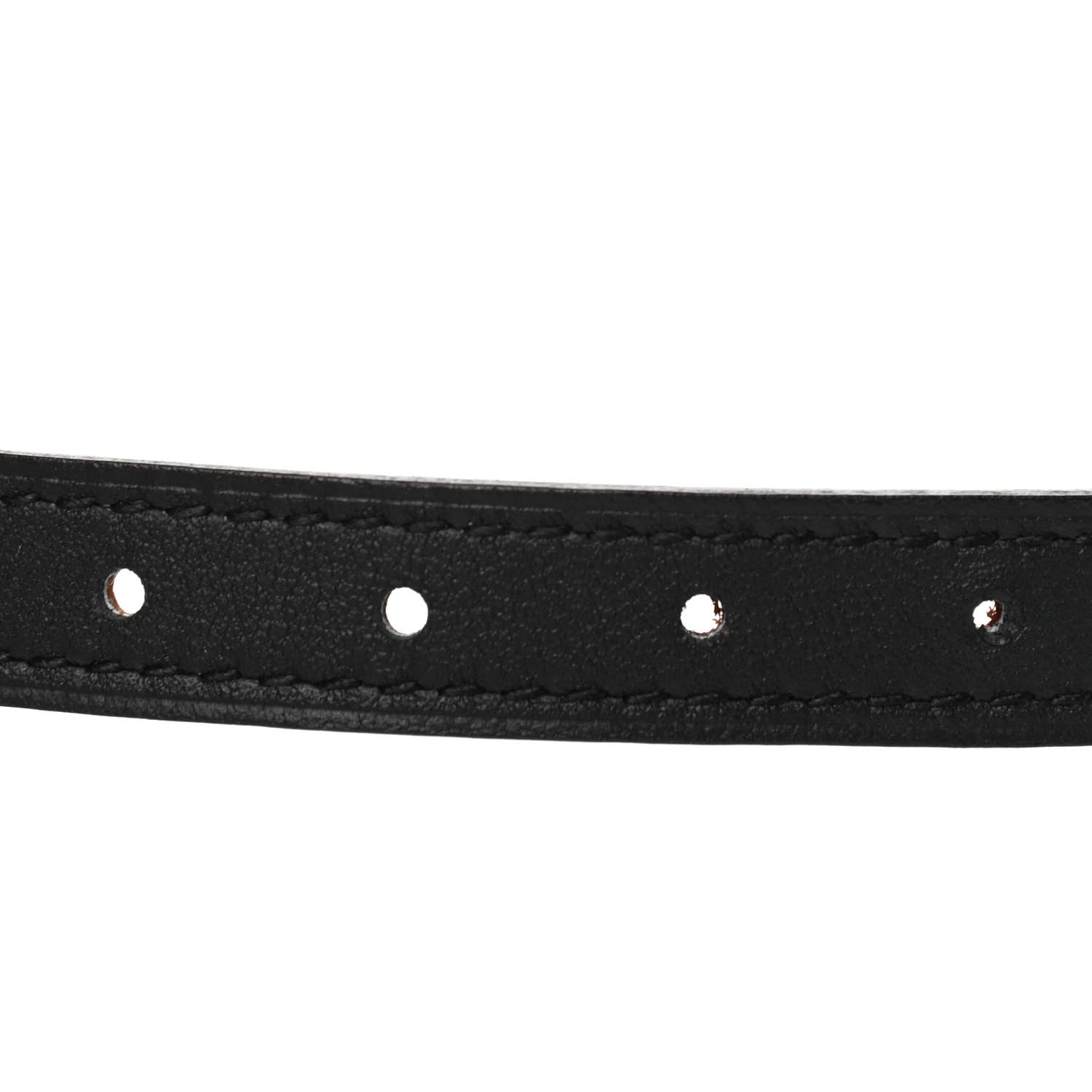 Hermes Swift Epsom 13mm Focus Belt 85 Black Gold 4 of 4