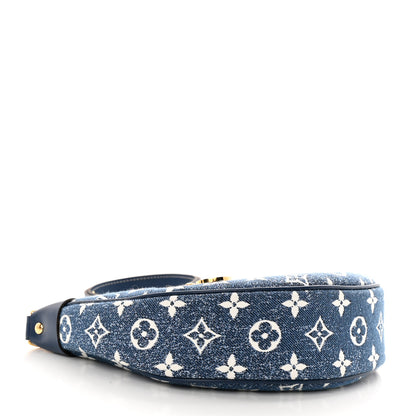 Louis Vuitton Monogram Jacquard Denim Loop Bleu 4 of 10