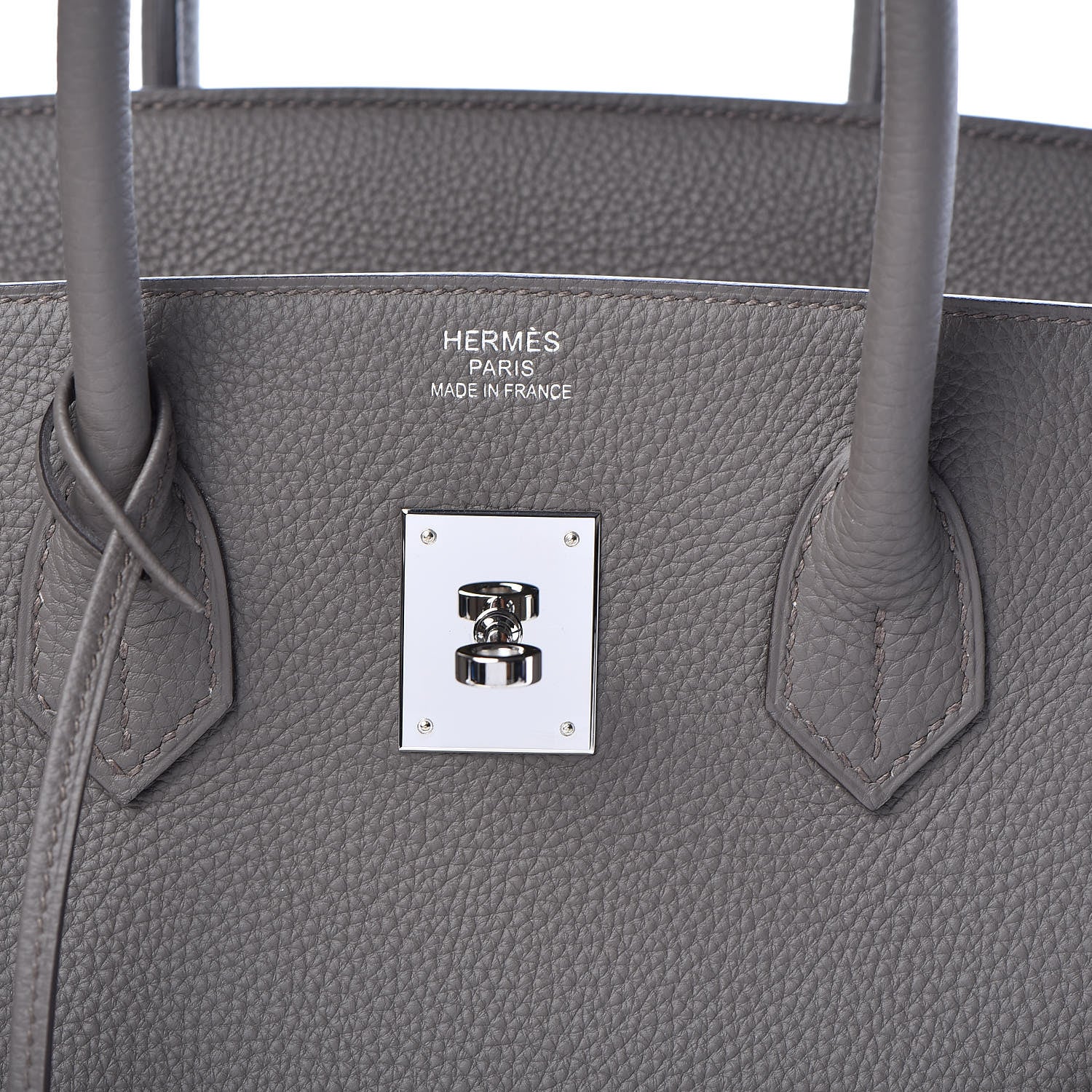 Hermes Togo Birkin 35 Etain 25 of 37
