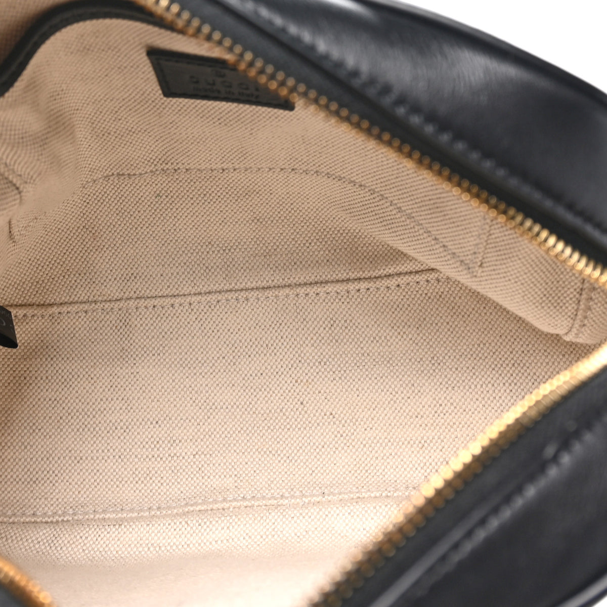 Sakai Be Green Calfskin Diagonal Stitched Small Blondie Shoulder Bag Black