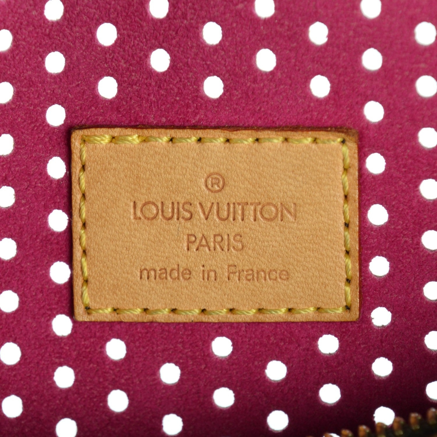 Louis Vuitton Monogram Perforated Speedy 30 Fuchsia 6 of 7