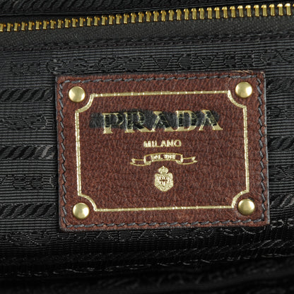 Prada Calf Hair Leopard Print Bauletto 6 of 10