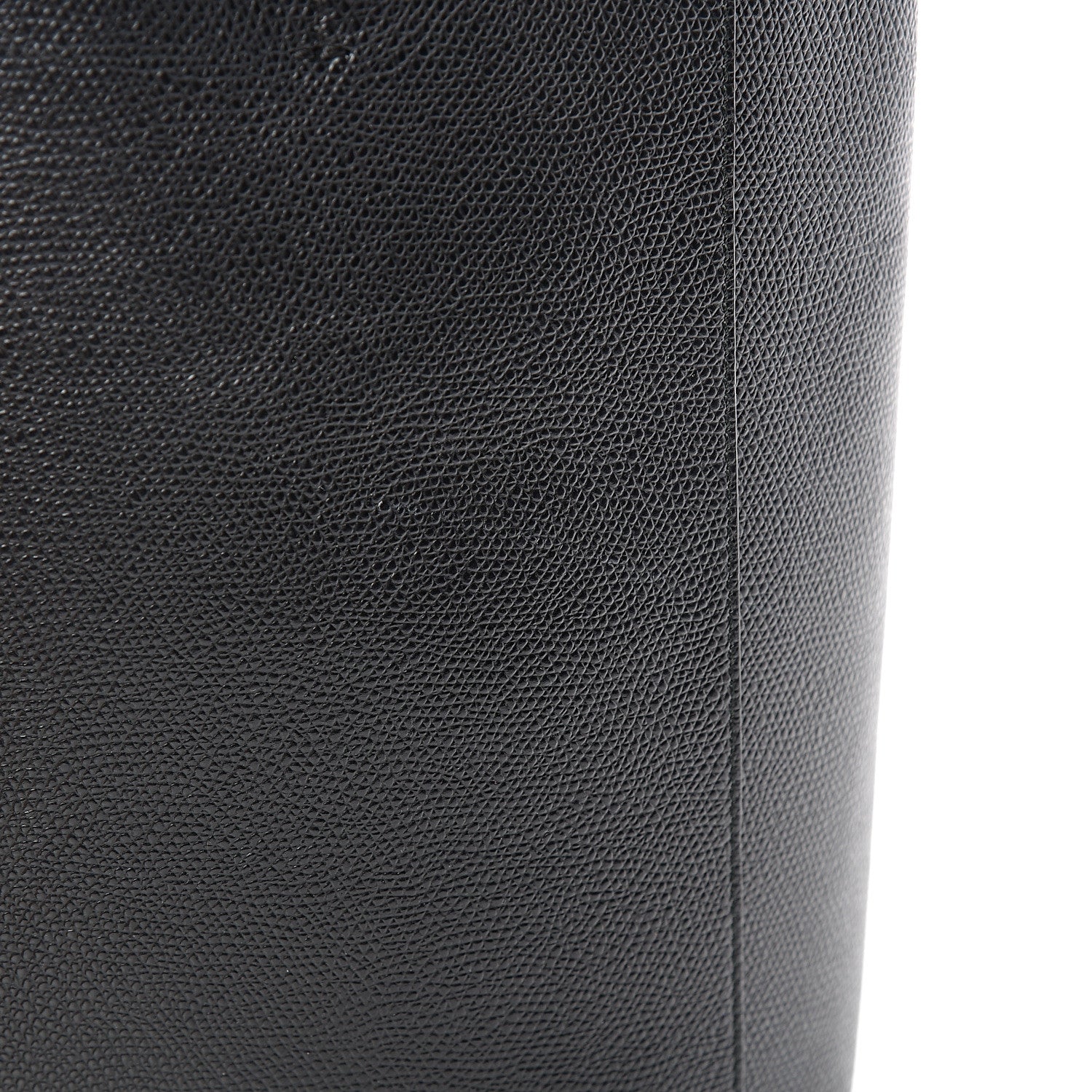 Celine Grained Calfskin Small Vertical Cabas Black 11 of 12