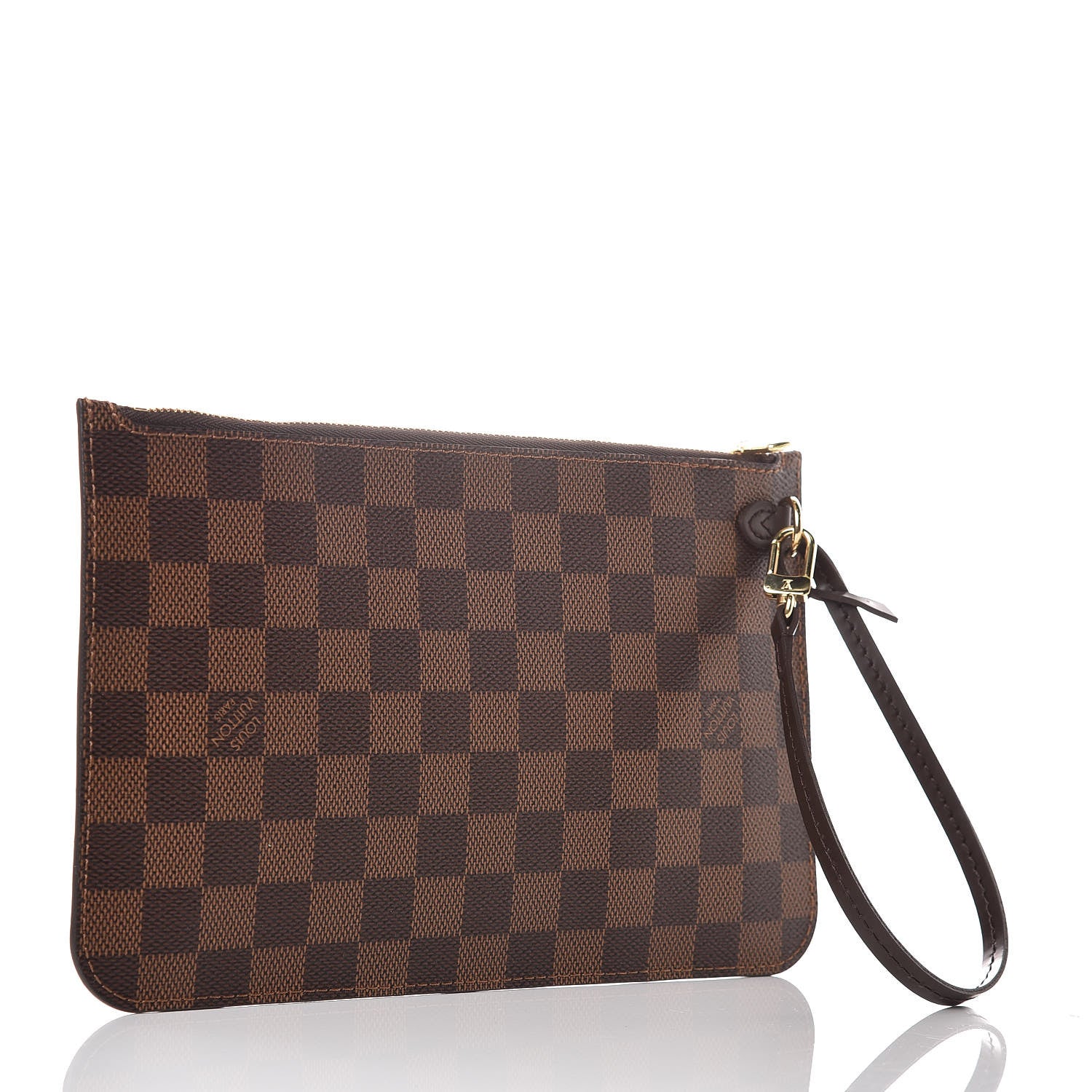 Louis Vuitton Damier Ebene Neverfull MM GM Pochette 3 of 7