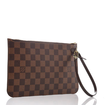 Louis Vuitton Damier Ebene Neverfull MM GM Pochette 3 of 7