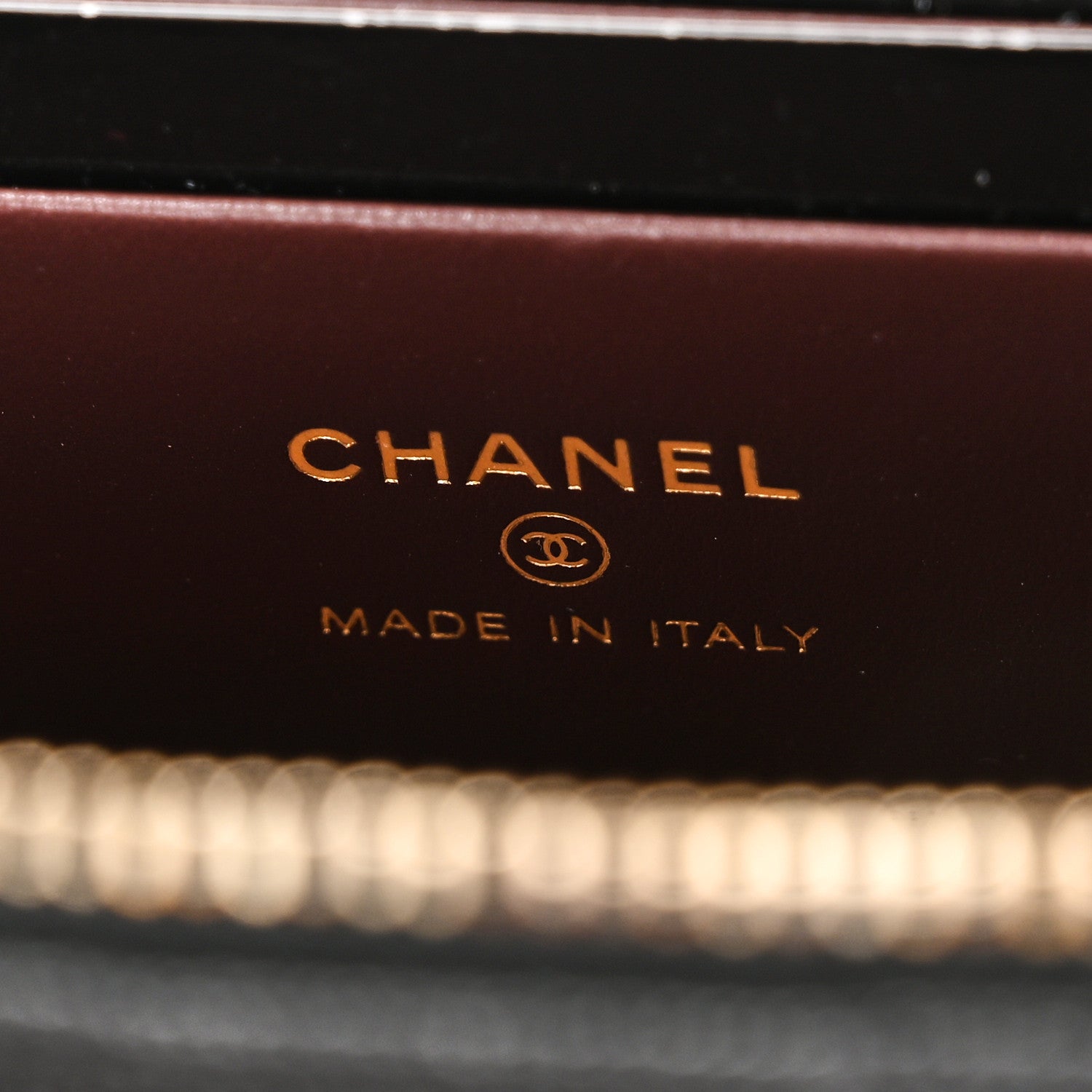 Chanel Caviar Quilted Small Vanity Case With Chain Black 7 of 12