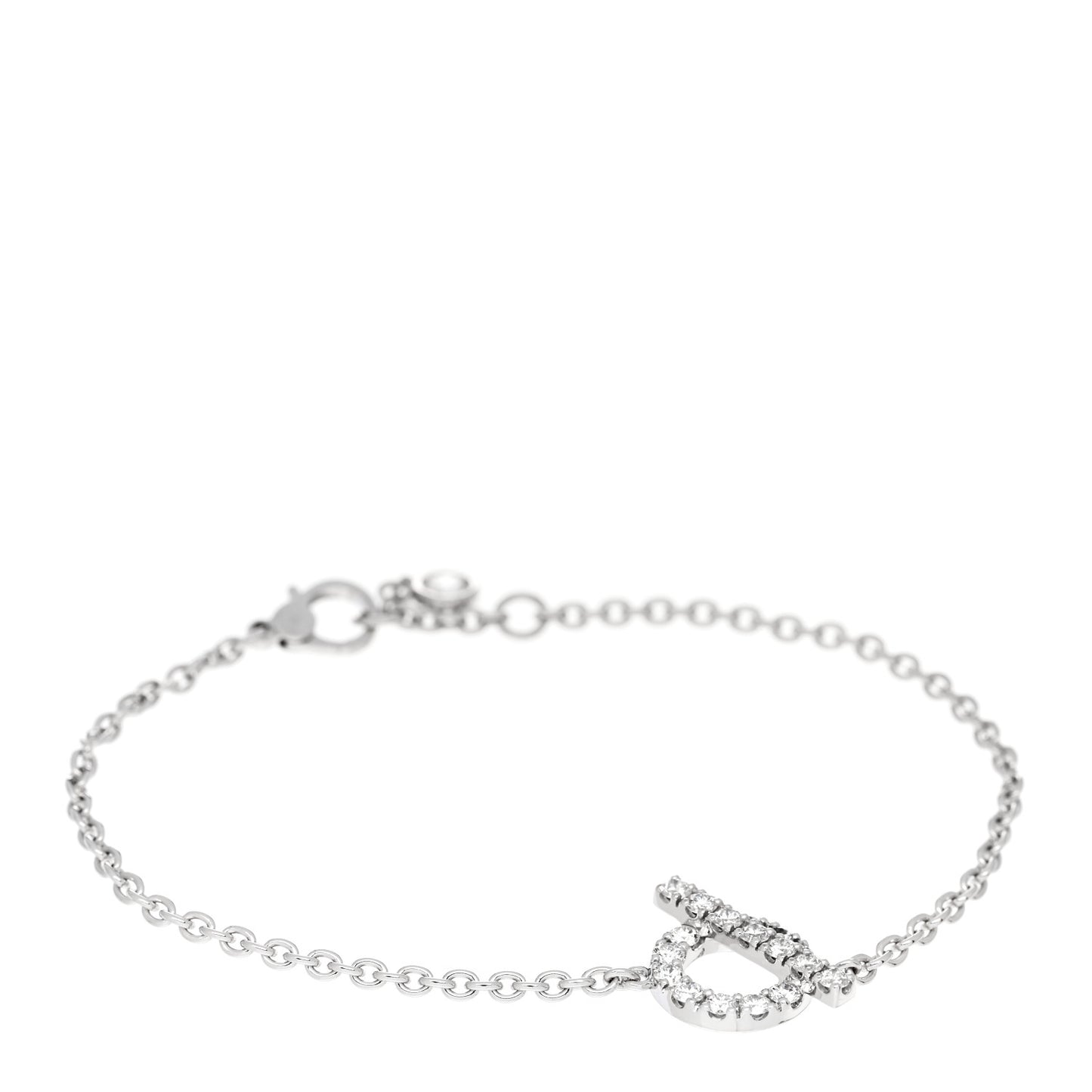 18K White Gold Diamond Finesse Bracelet SH