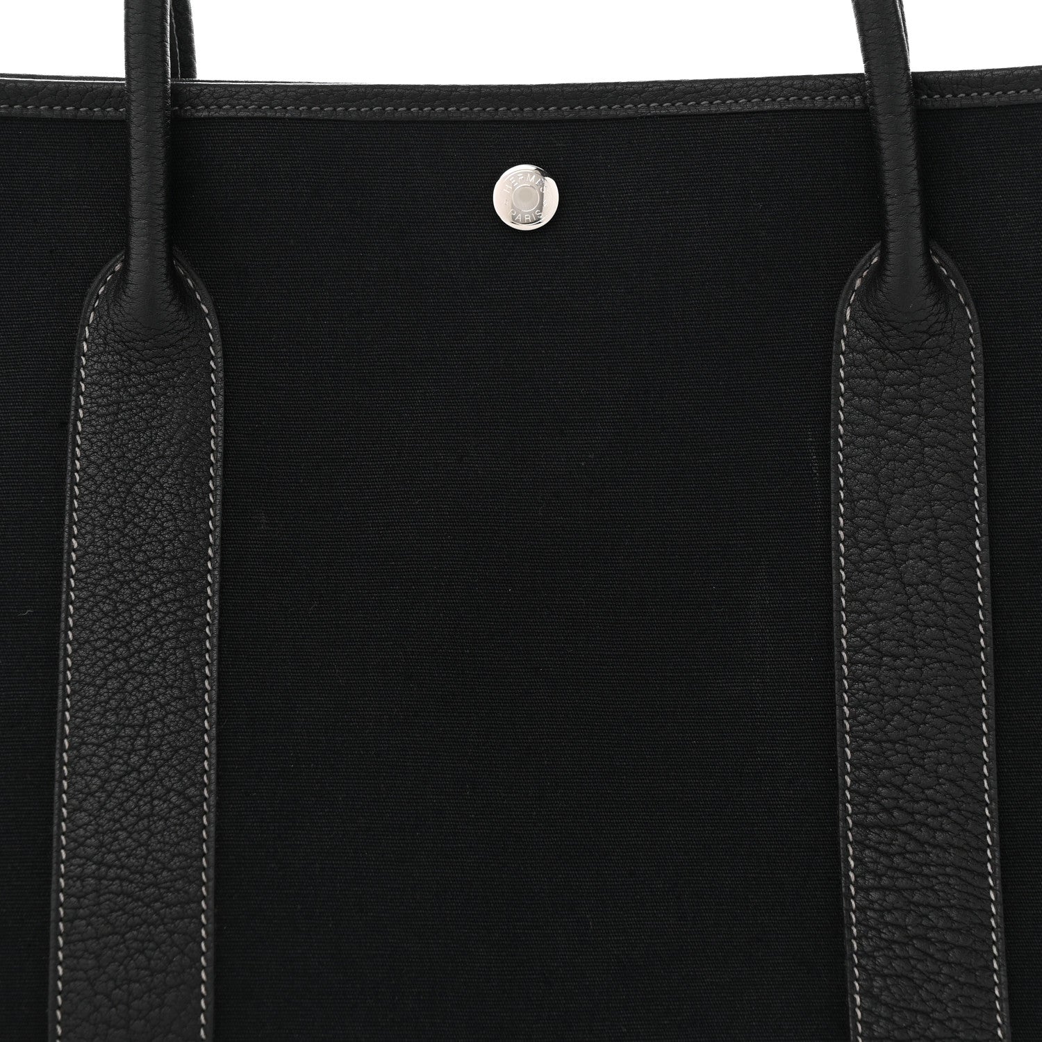 Hermes Toile Negonda Garden Party Tote GM Black 8 of 11