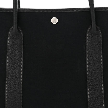 Hermes Toile Negonda Garden Party Tote GM Black 8 of 11