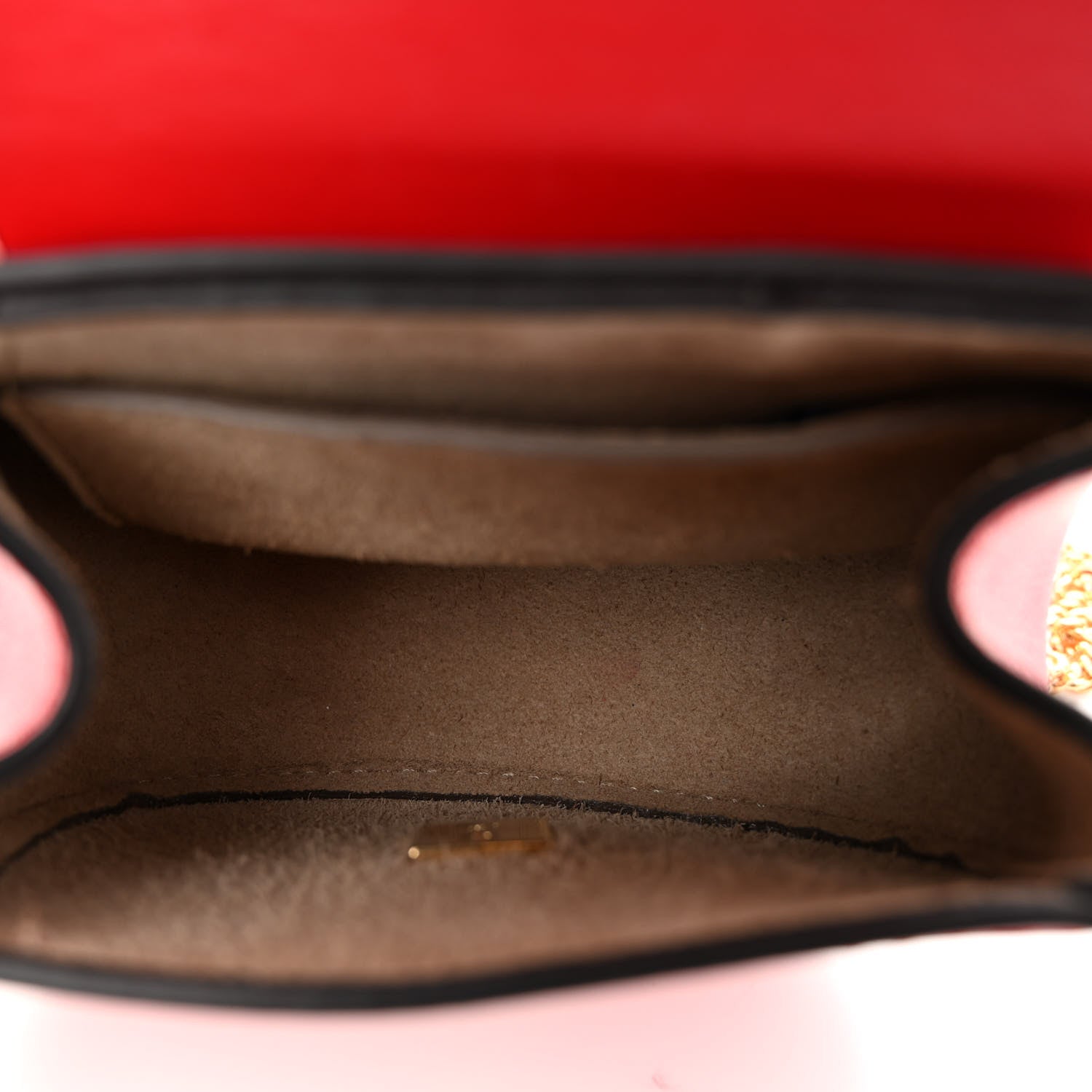 Chloe Shiny Calfskin Mini Drew Crossbody Backpack Juicy Red 5 of 9