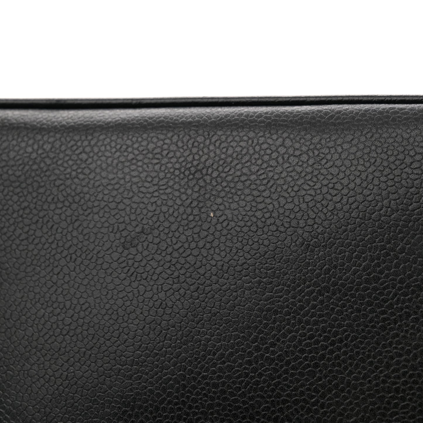 Caviar Quilted Medallion Tote Black