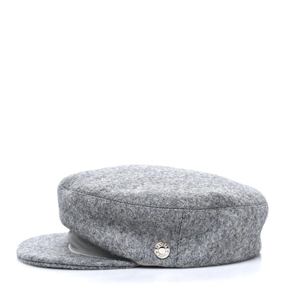 Hermes Cashmere Womens Deauville Cap 58 Lichen 3 of 7
