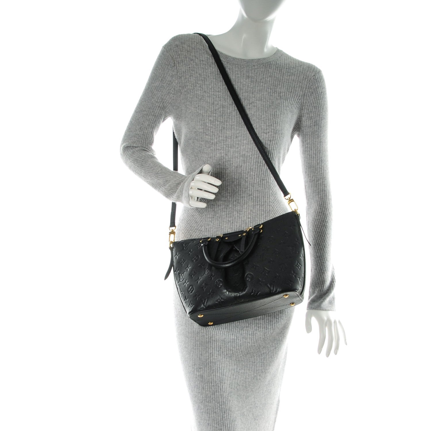 Louis Vuitton Empreinte Mazarine PM Black 2 of 7