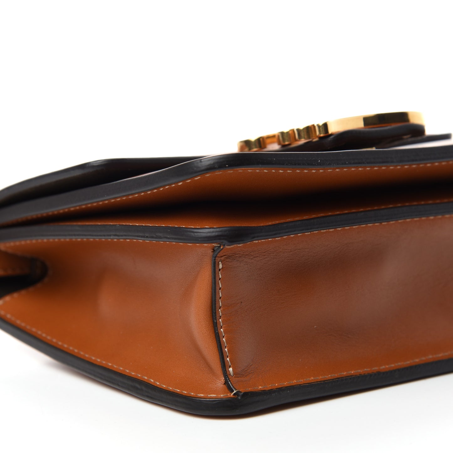 Vitello King Karligraphy Crossbody Bag Cuoio