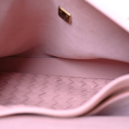 Bottega Veneta Silky Calfskin Large Ciao Ciao Rose 8 of 37