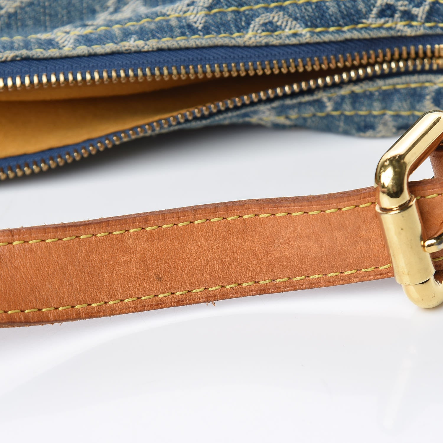 Louis Vuitton Denim Baggy GM Blue 11 of 16