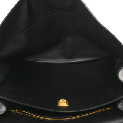 Balenciaga Smooth Calfskin Large Rodeo Top Handle Handbag Black 5 of 11