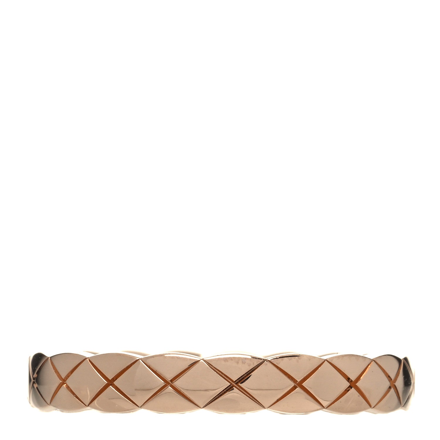 Chanel 18K Beige Gold Mini Coco Crush Ring 56 7.5 3 of 5